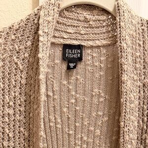 Eileen Fisher Women's Beige Cardigan